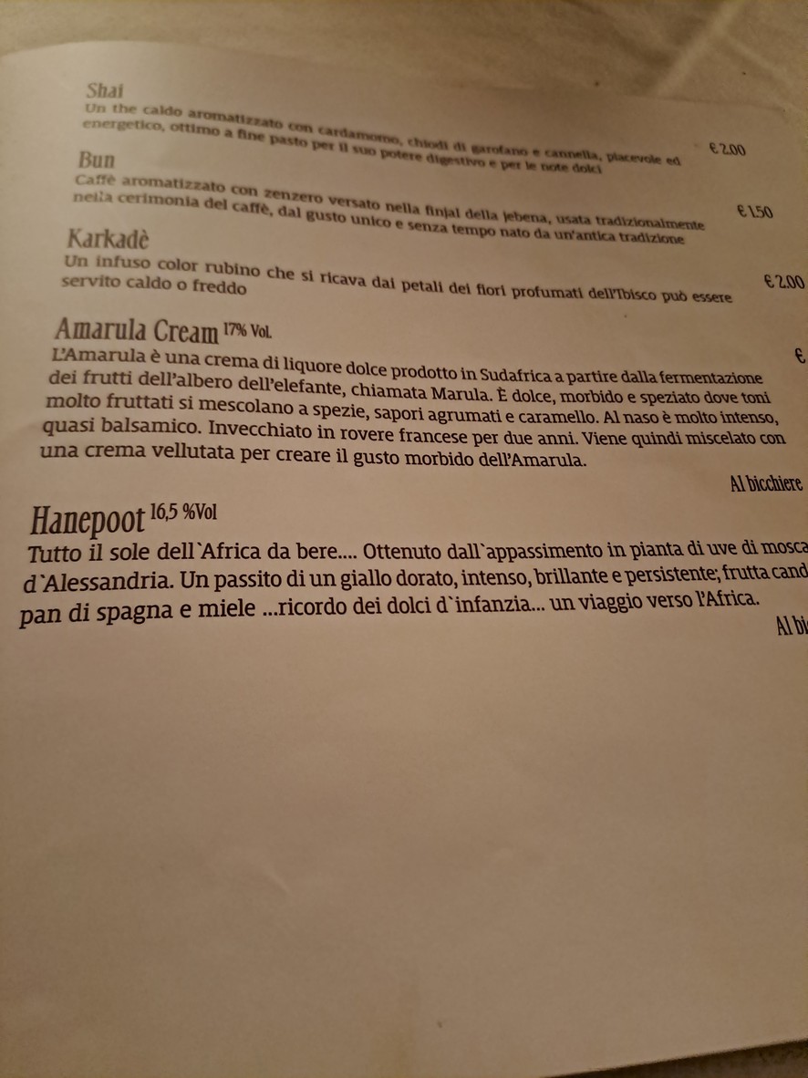 Sahara Restaurant menu 5