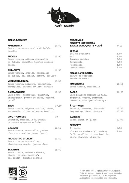 MOB HOTEL Restaurant