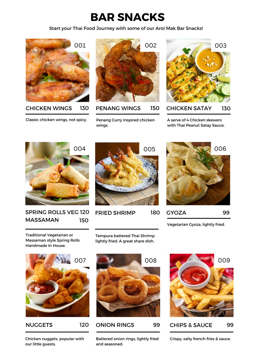 Suda - Thai & Vegetarian Restaurant menu 2