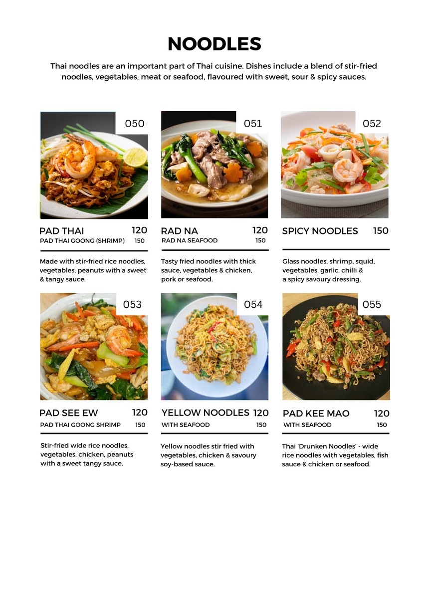 Suda - Thai & Vegetarian Restaurant menu 7