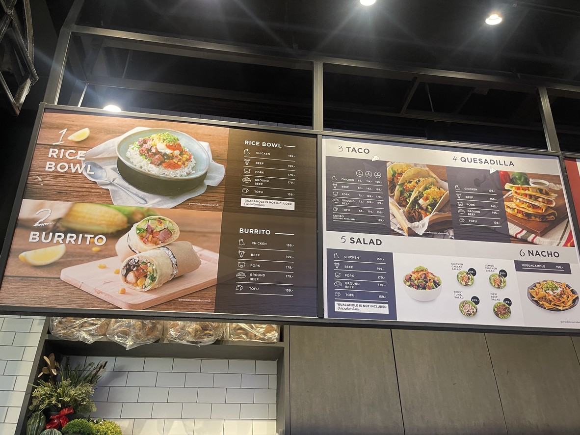 Bowlito Sindhorn Building (Wireless Road) menu 1