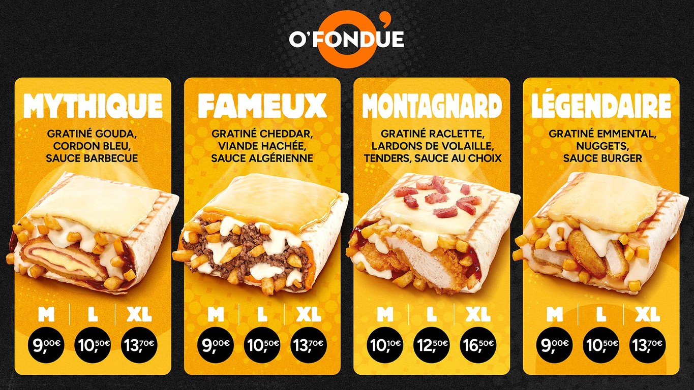 O'Tacos menu 3