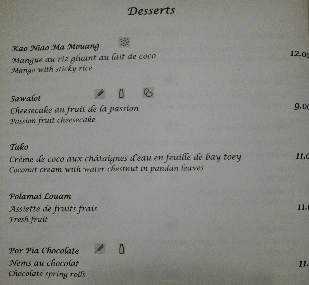 Aux Trois Nagas menu 3