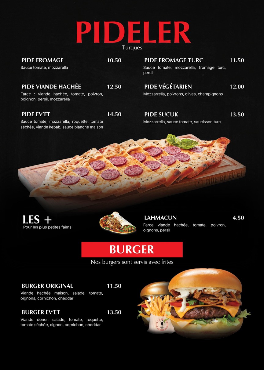 Ev'Et menu 4