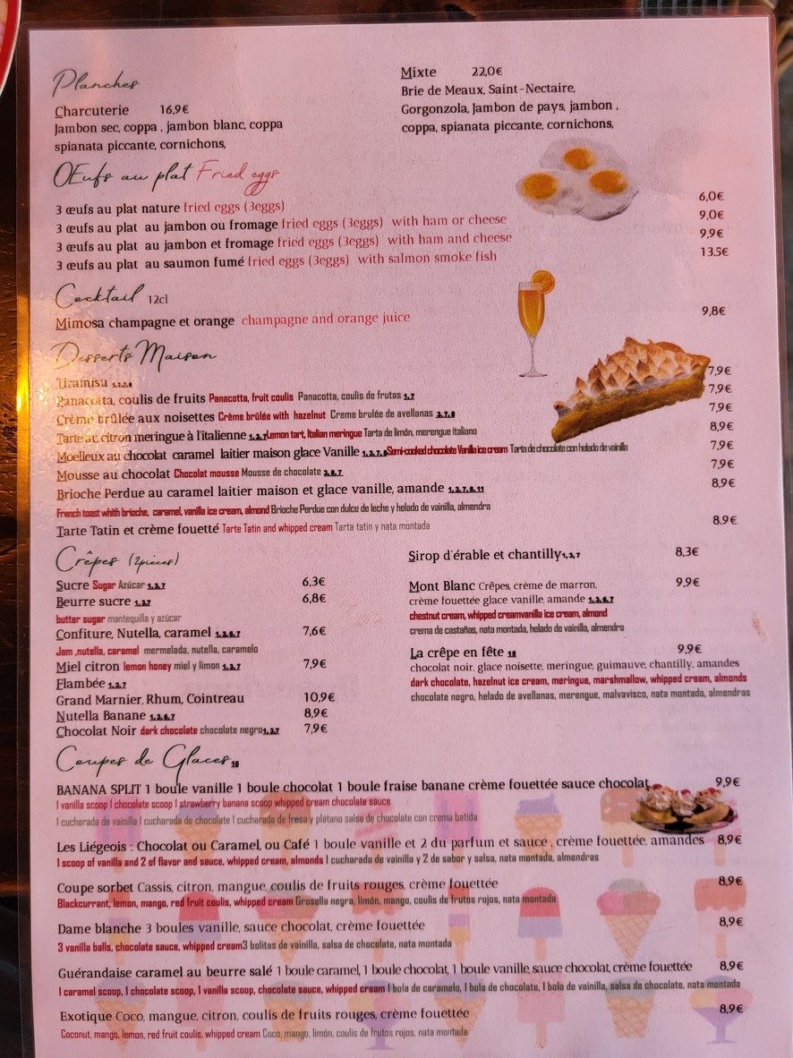 Victoria Garden menu 2