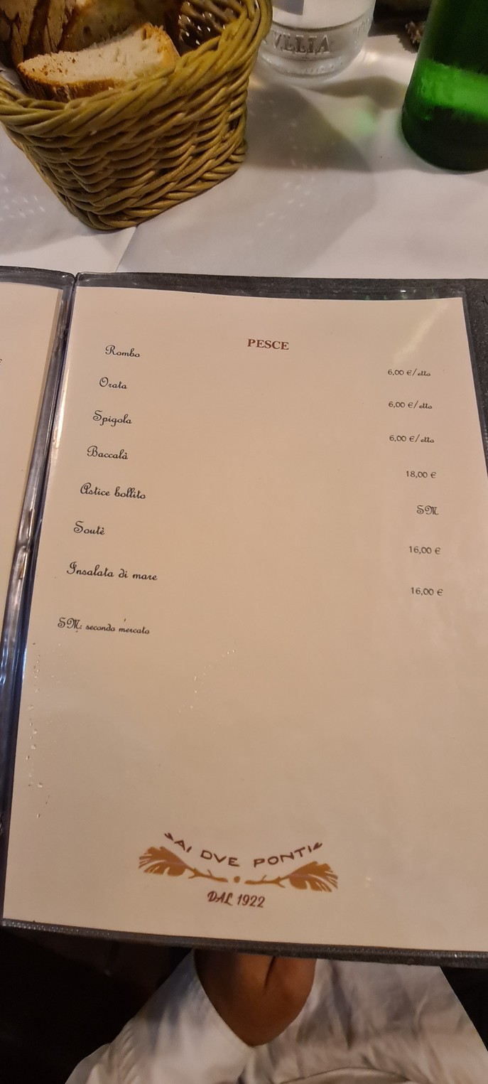 Trattoria Ai Due Ponti menu 5
