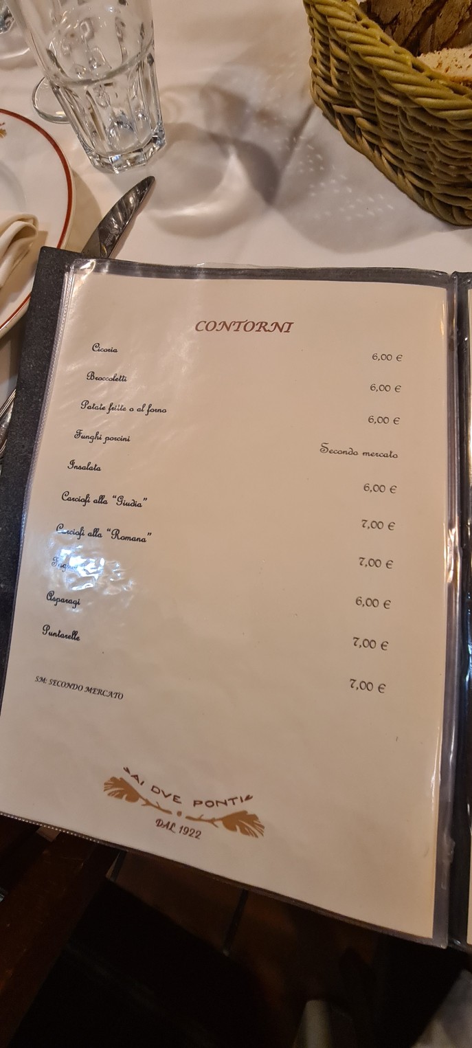 Trattoria Ai Due Ponti menu 6