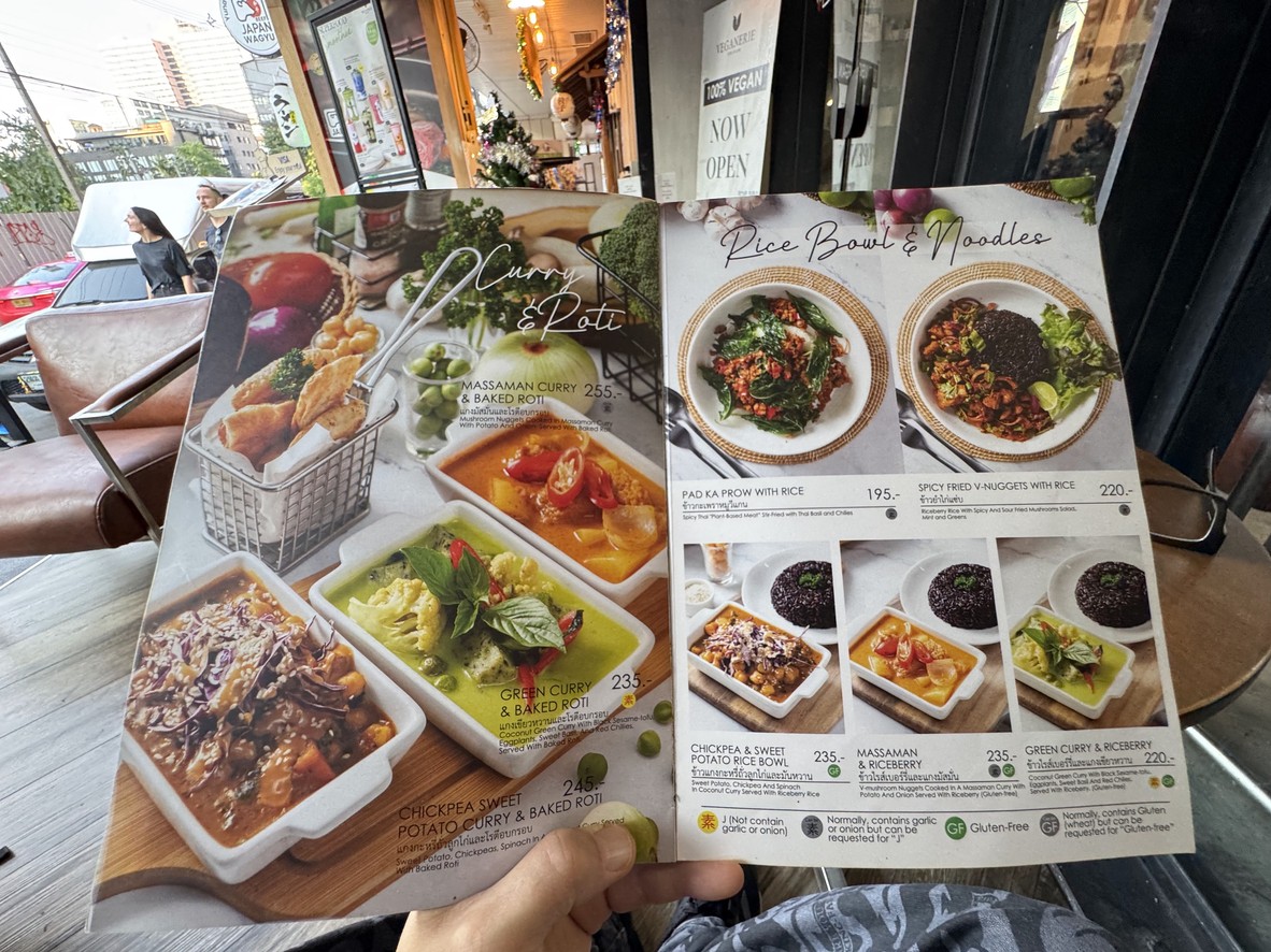 Veganerie Nana menu 3
