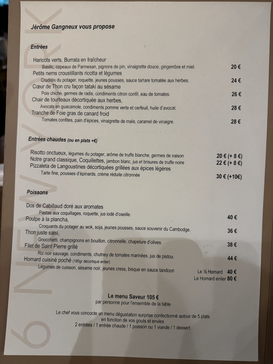 6 New-York menu 1