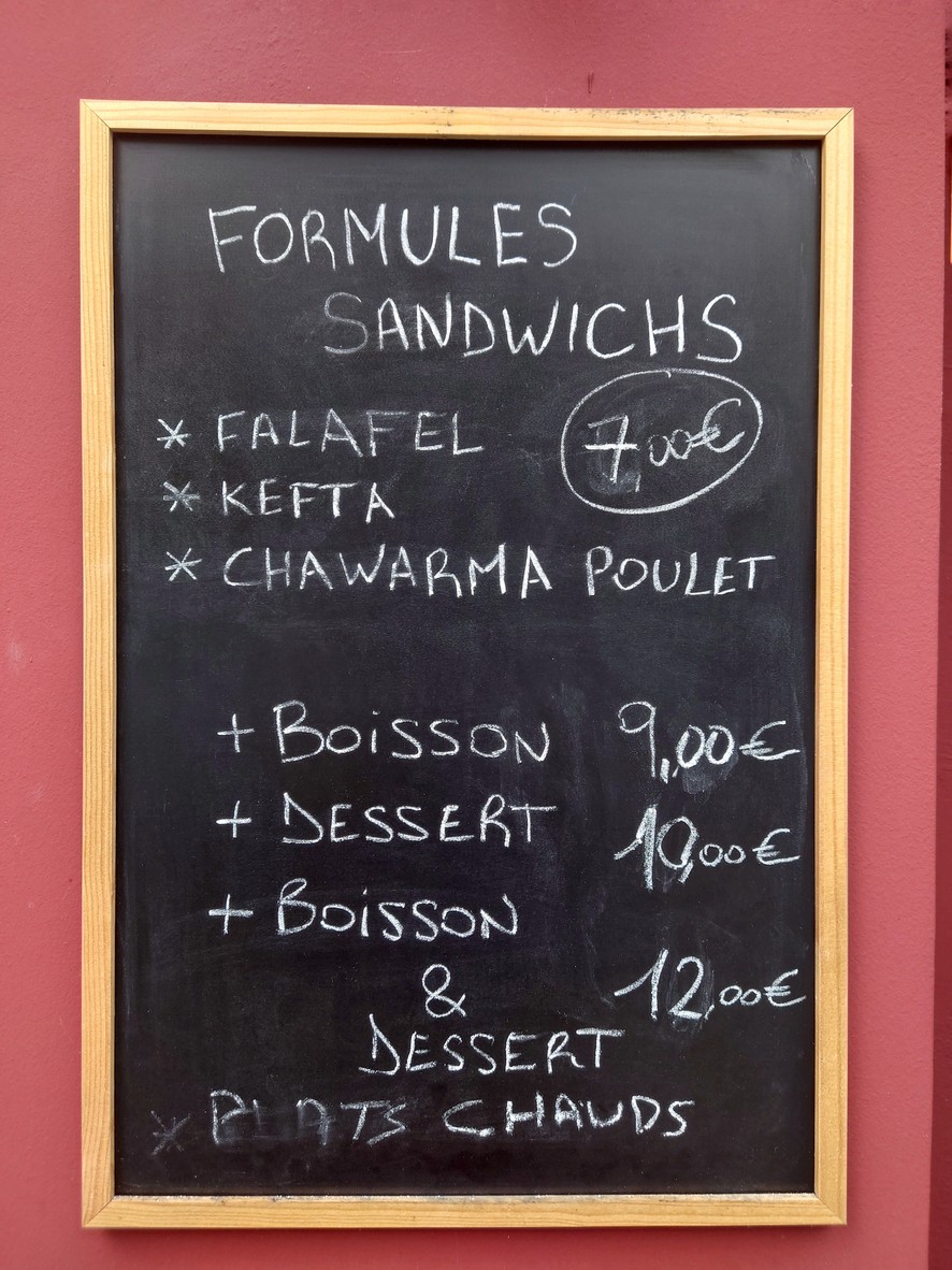 Épicerie Madeleine menu 2