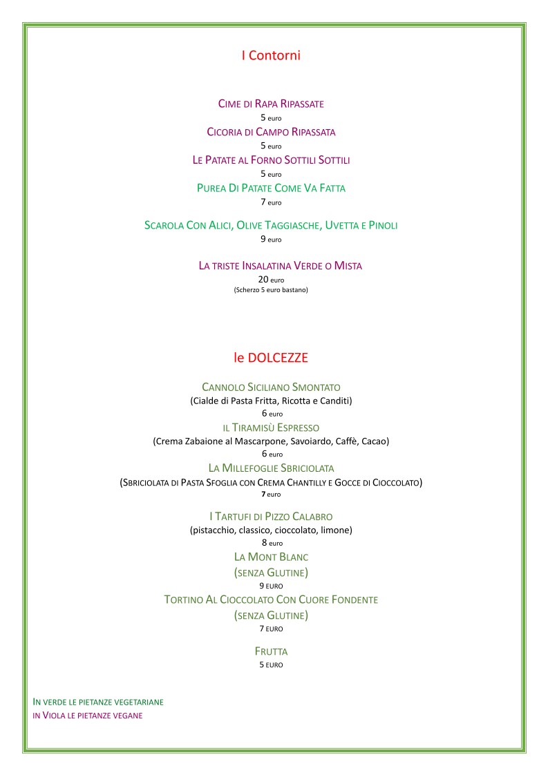 Osteria Tuttoqua menu 4