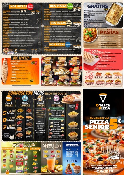 O' slice pizza Bagnolet