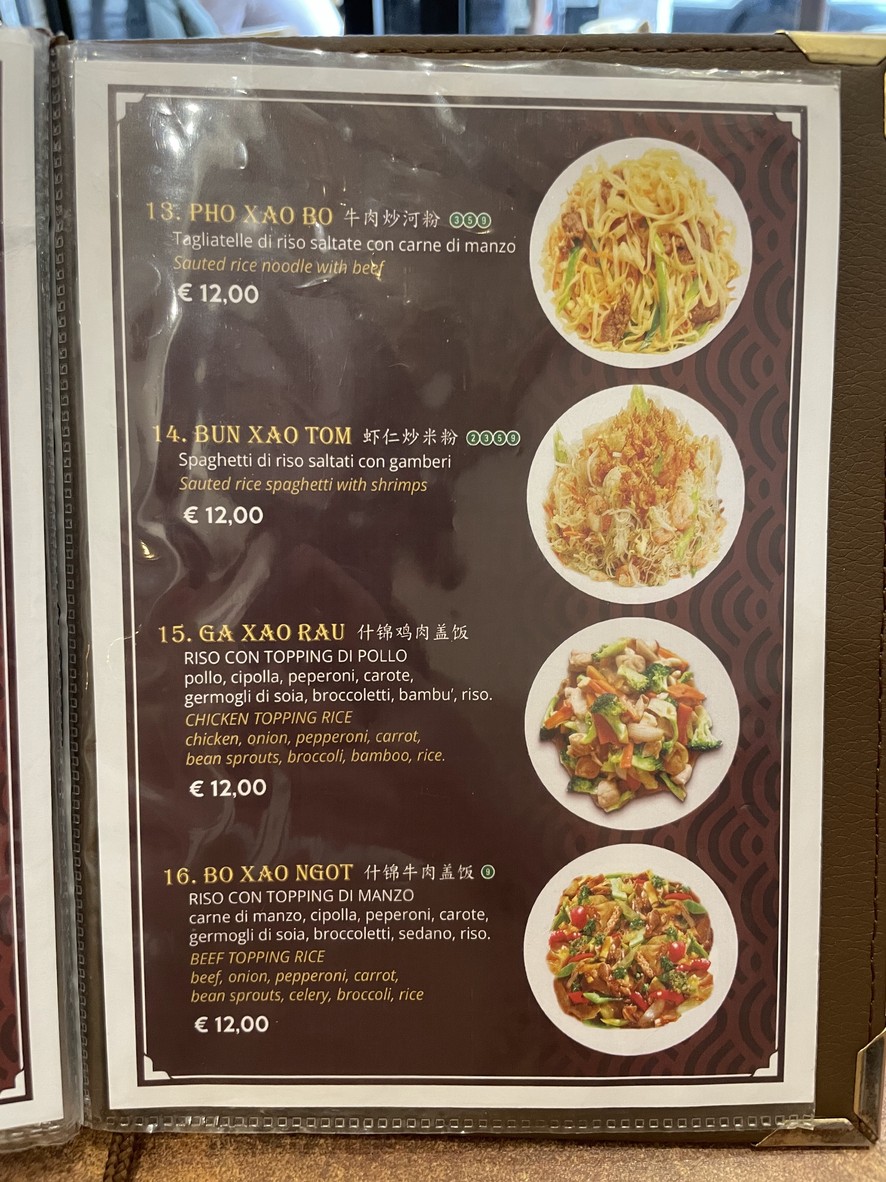Ristorante Phở 1 menu 4