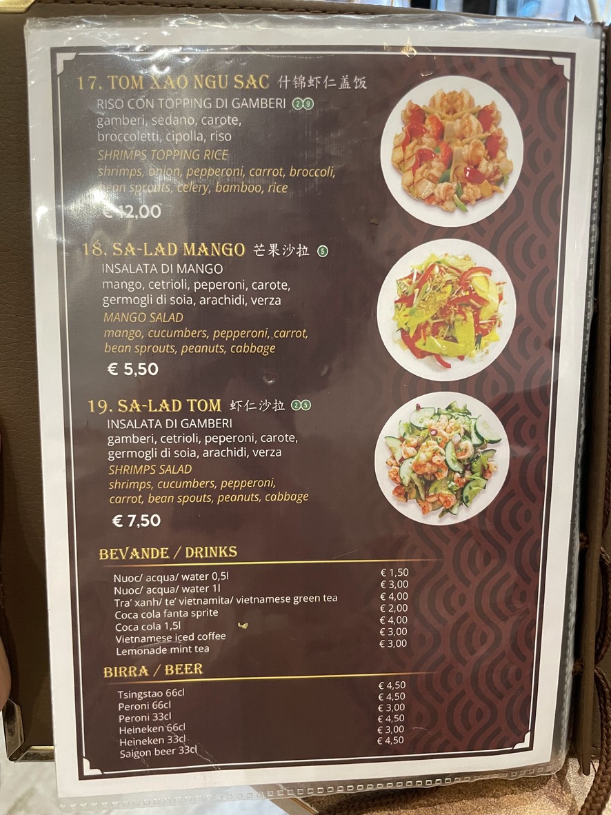 Ristorante Phở 1 menu 5