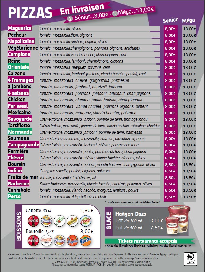 Nova Good menu 2