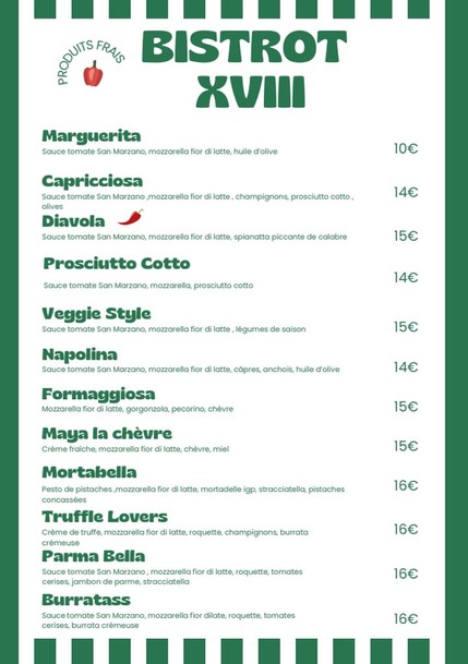 Bistrot XVIII - Bar Paris 18