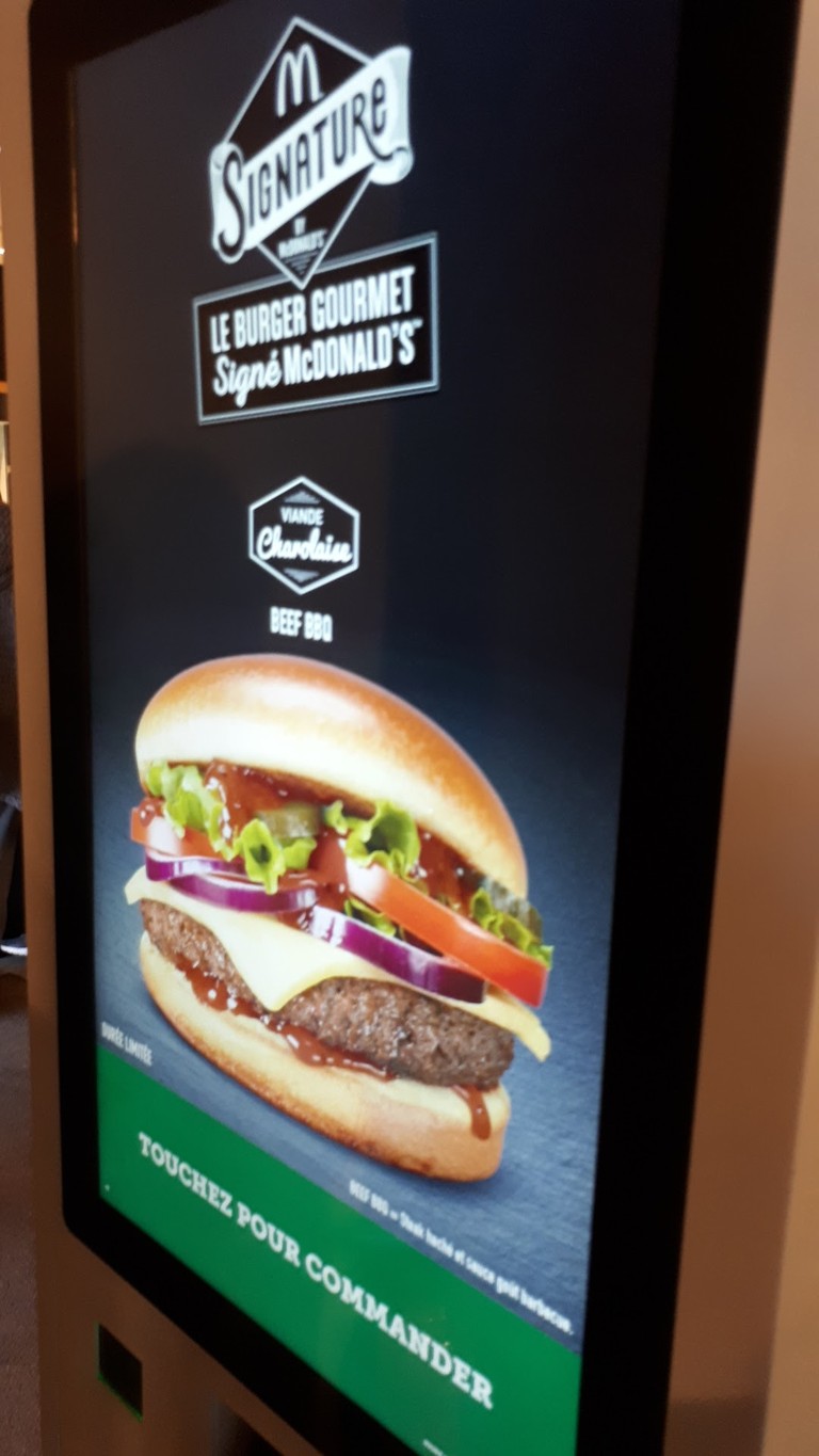 McDonald's menu 1