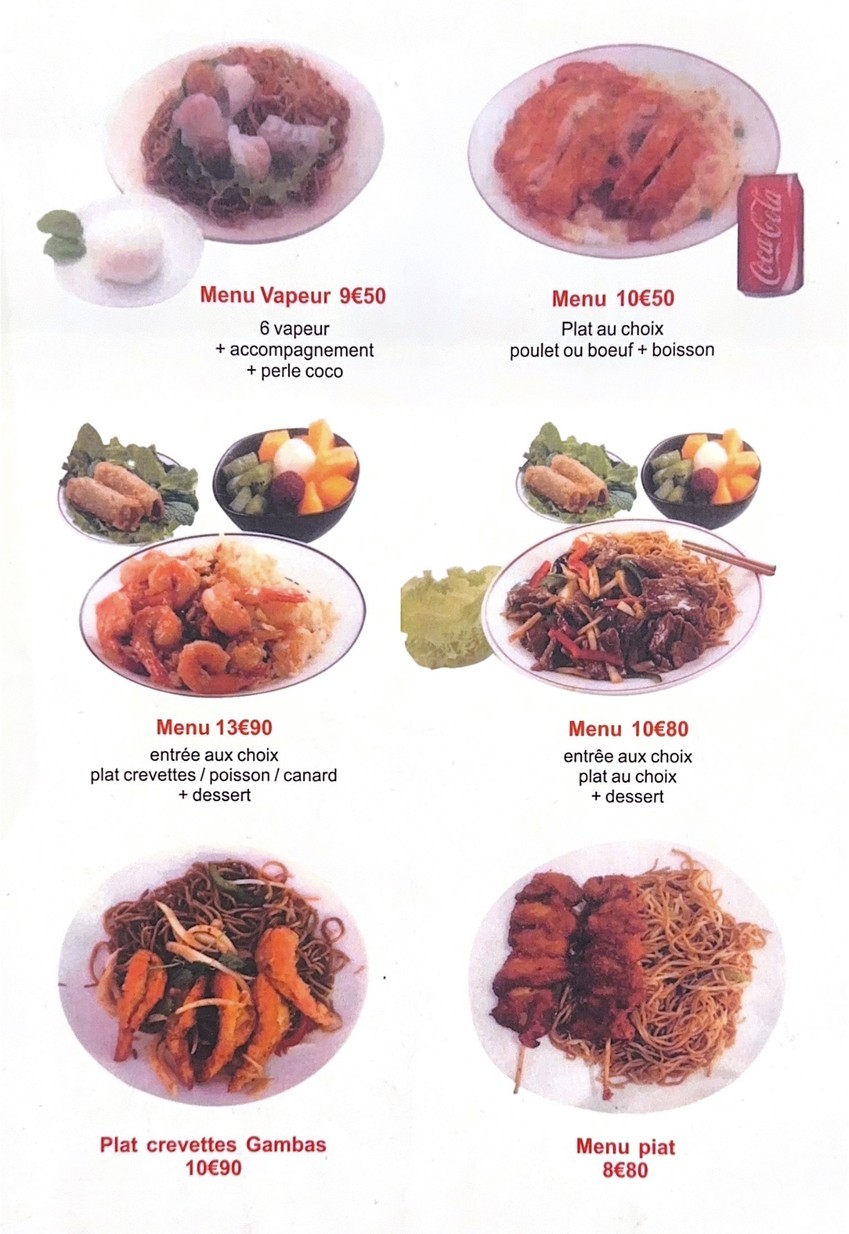 Traiteur Pan Fu 大家乐 menu 2