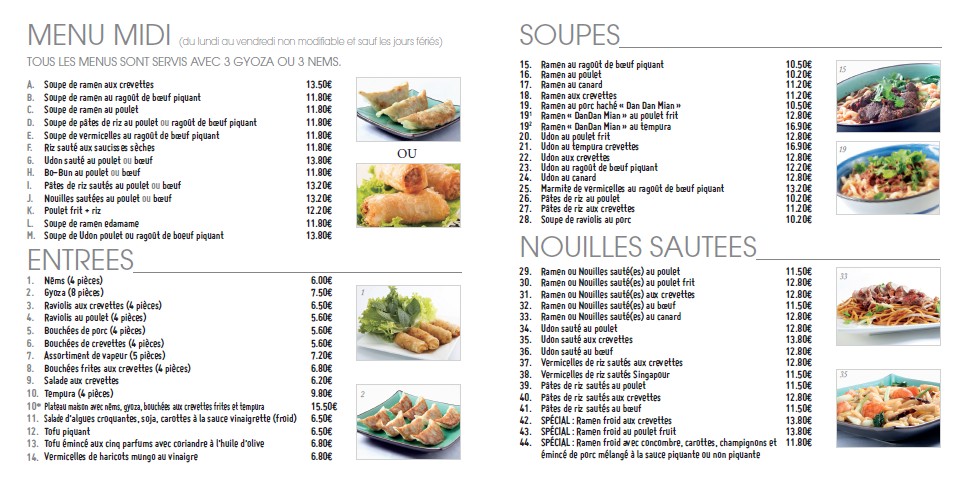 LAKOU menu 2