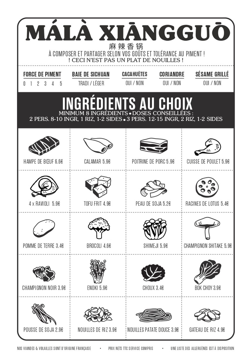 Mala Boom, Una Historia de Amor Picante menu 2