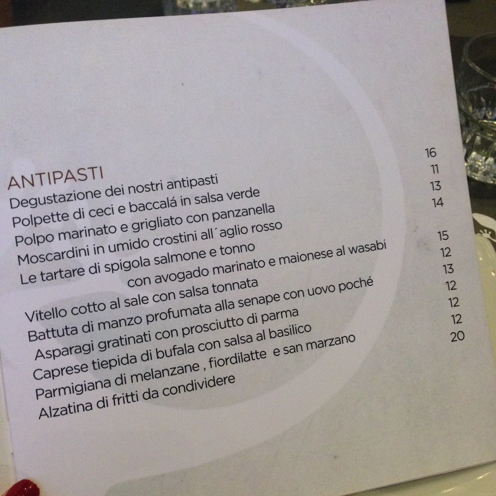 Geco Ristorante menu 2