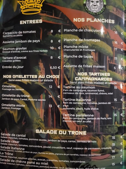 Brasserie de la foire du trone