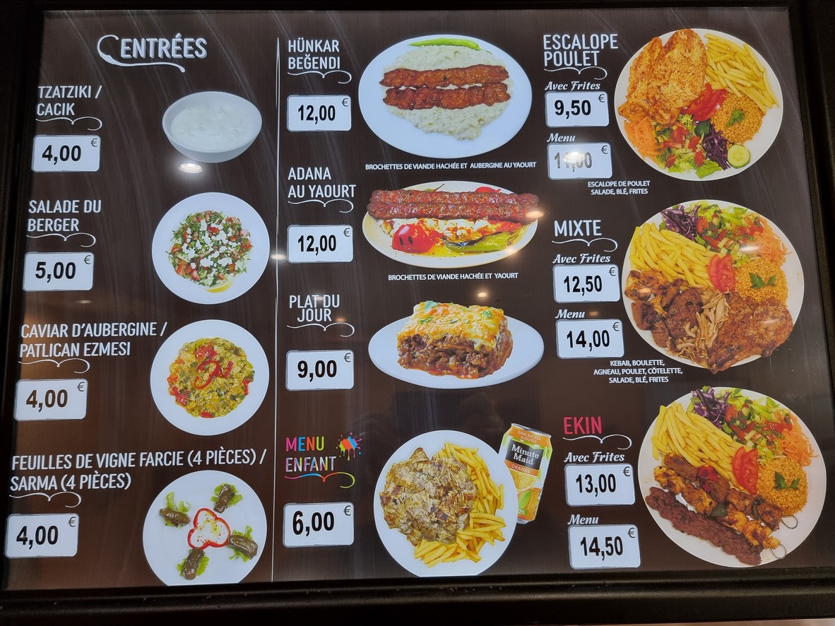H menu 1