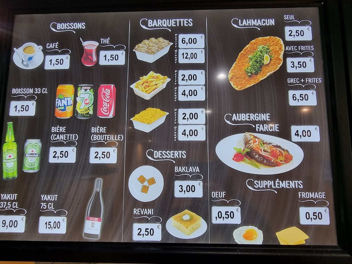 H menu 3