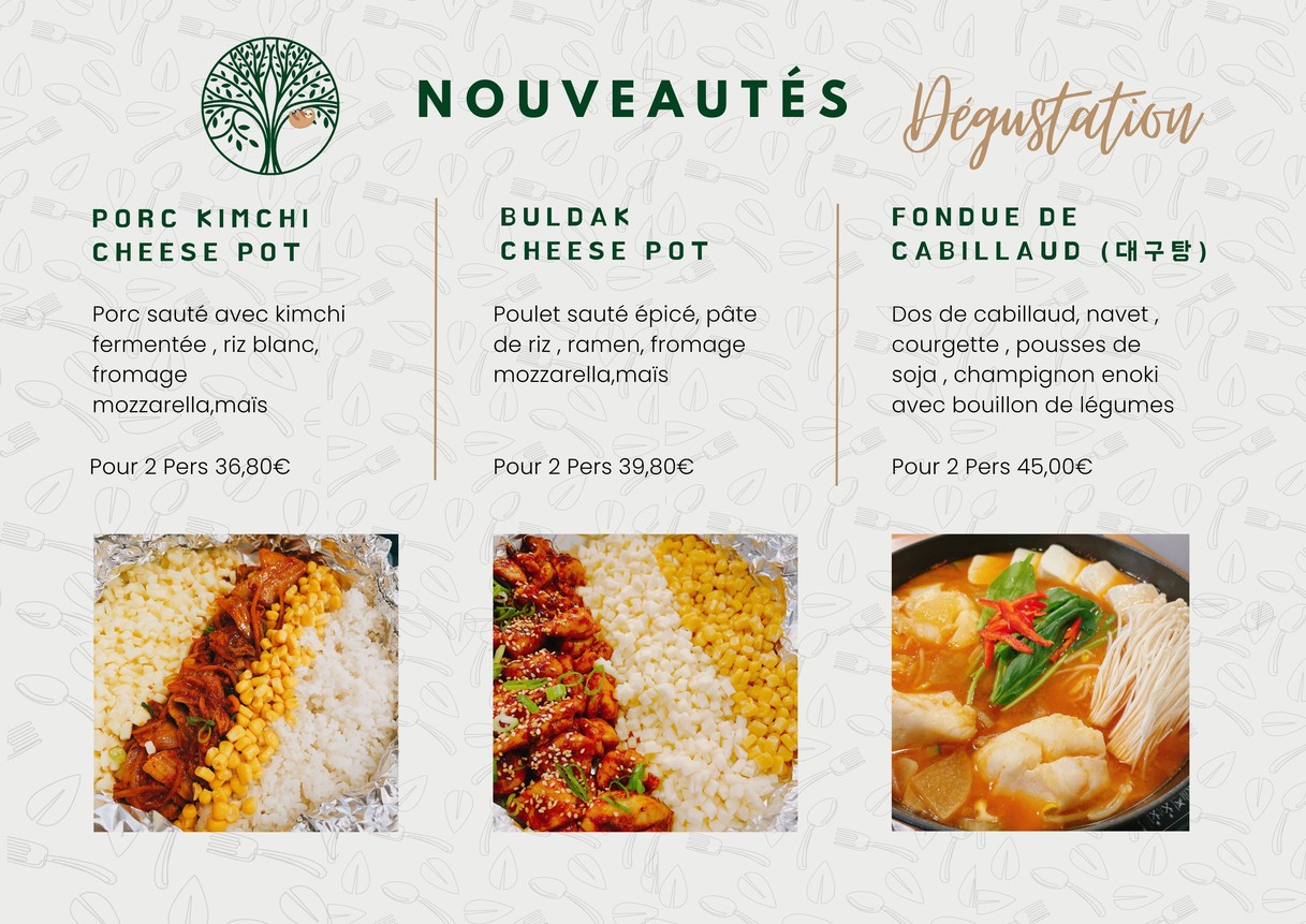 OPPA CANTINE menu 2