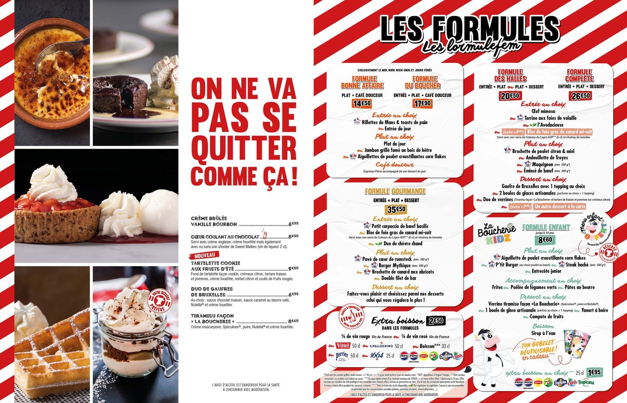 La Boucherie Restaurant menu 3