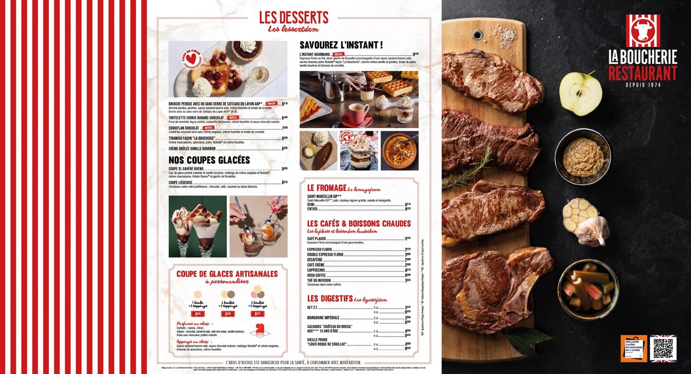 La Boucherie Restaurant menu 4