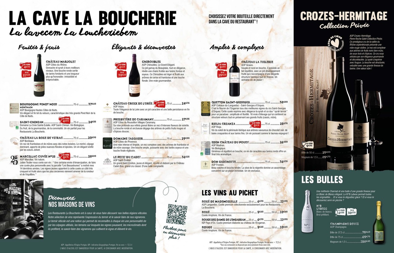 La Boucherie Restaurant menu 6