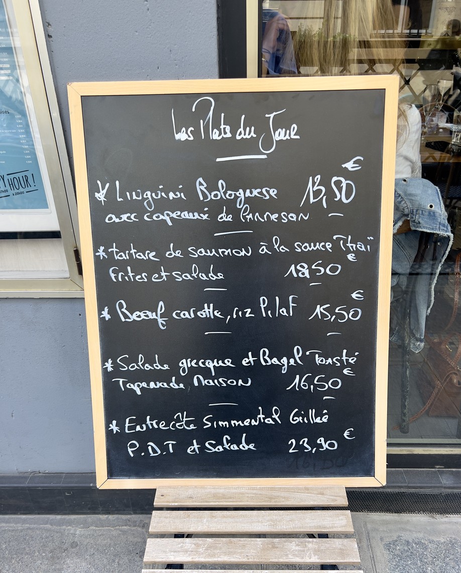 Les Ambassades menu 2