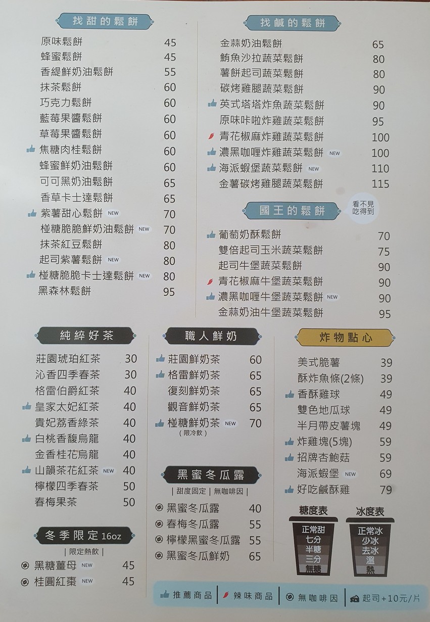 Xiao Mu Wu Song Bing (Tai Da Dian) menu 3
