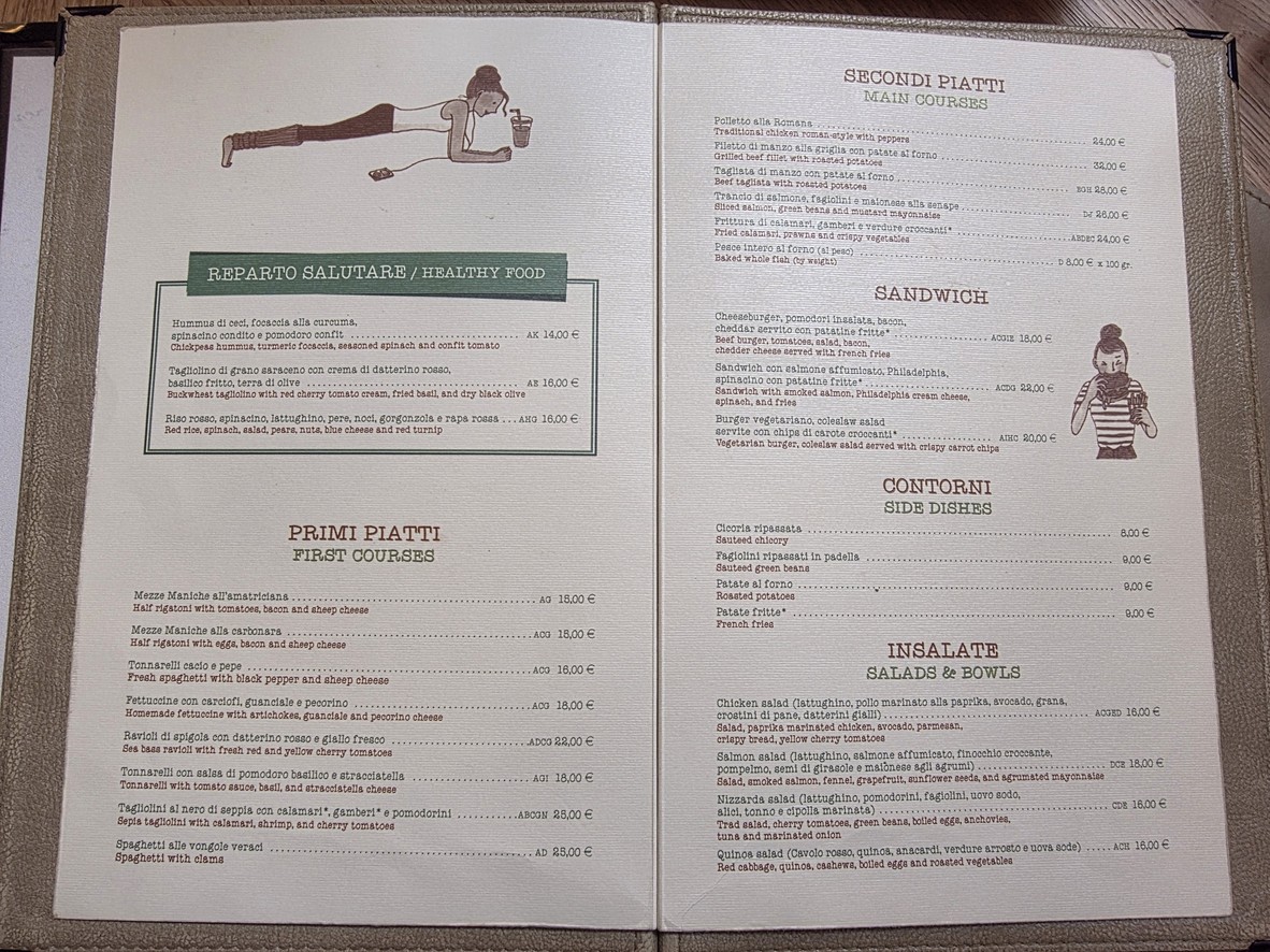 Ristoro Della Salute menu 2