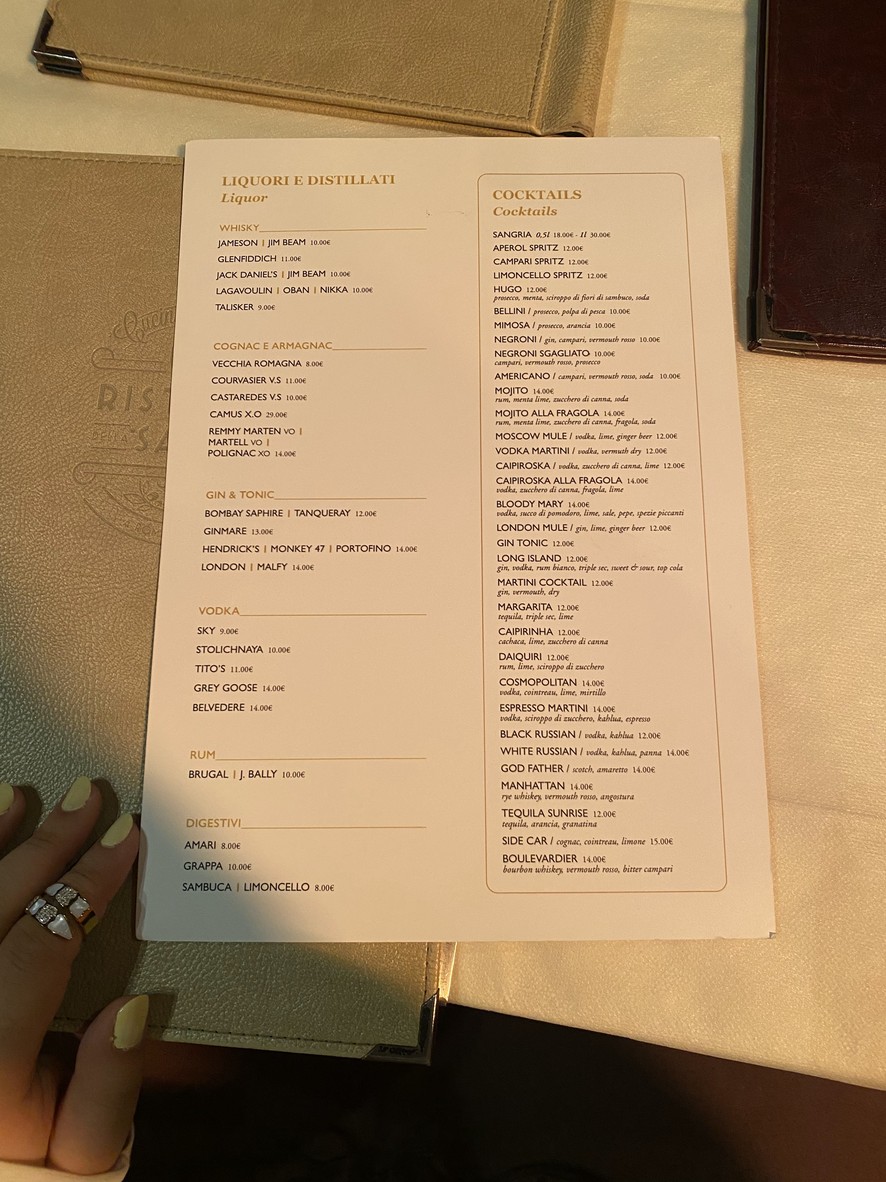 Ristoro Della Salute menu 5
