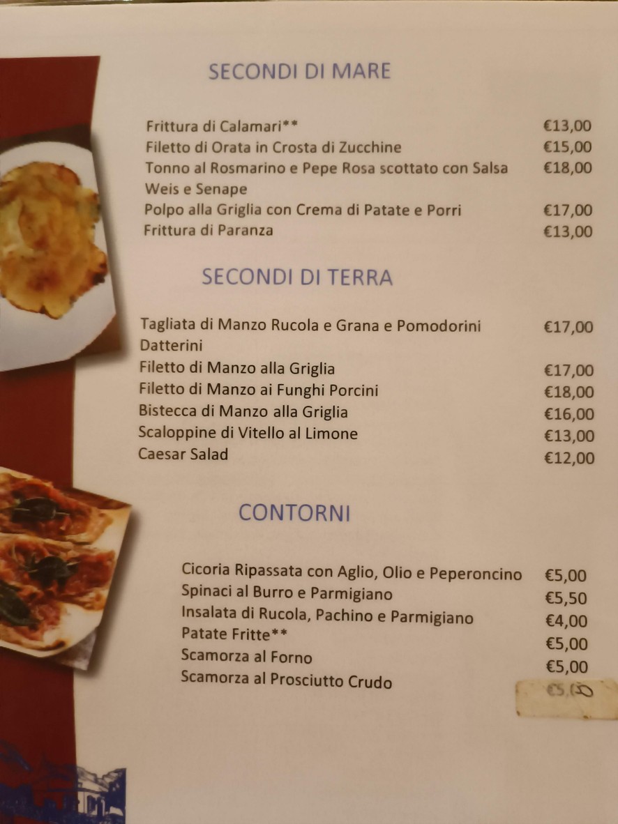 Al Giardino D'Abruzzo menu 3