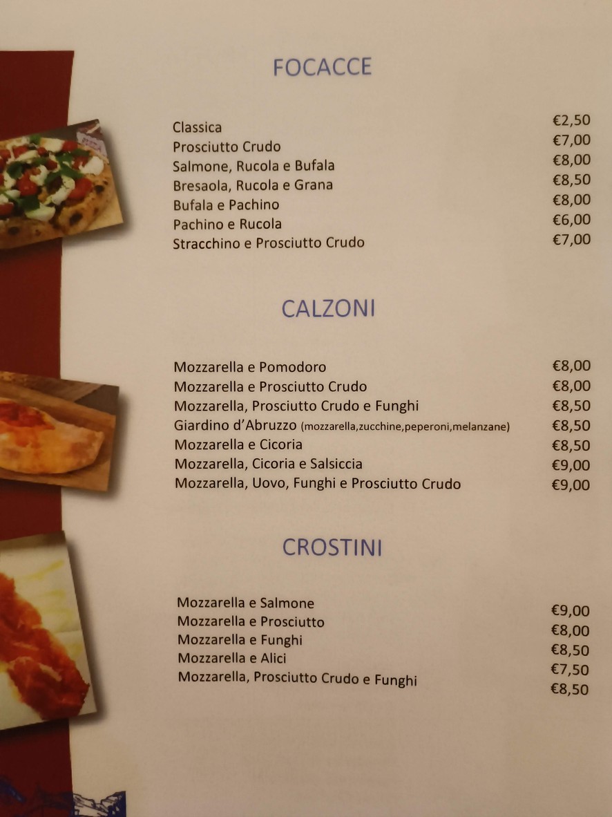 Al Giardino D'Abruzzo menu 5