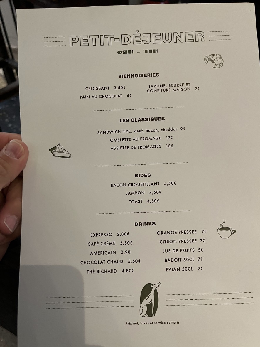 L'Arret by The Grey menu 1