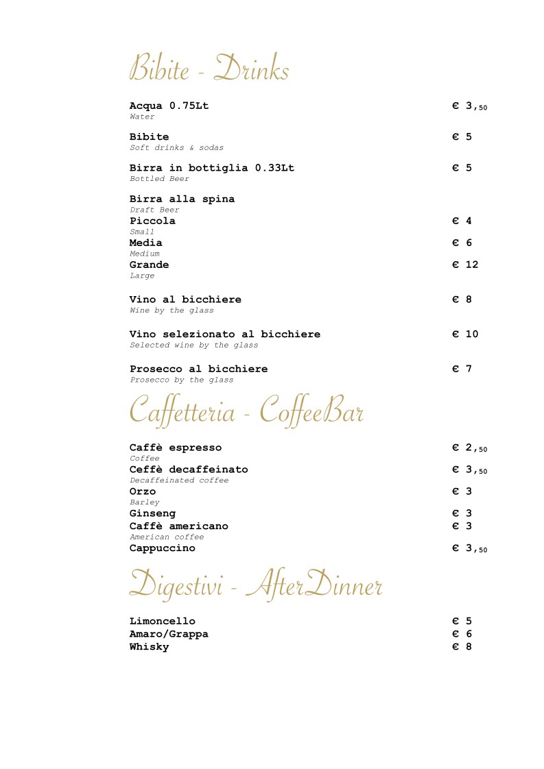 Il Salotto del Colosseo menu 7