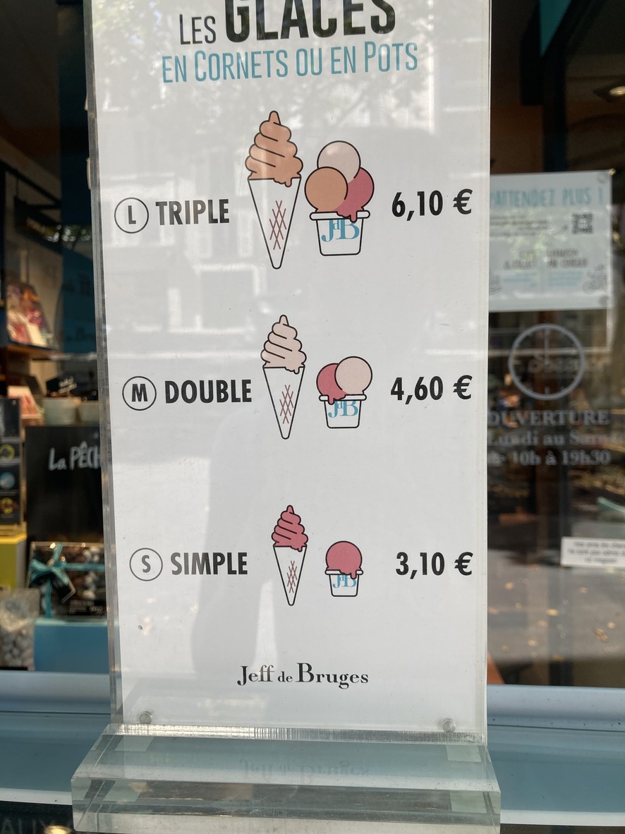 Jeff de Bruges menu 1
