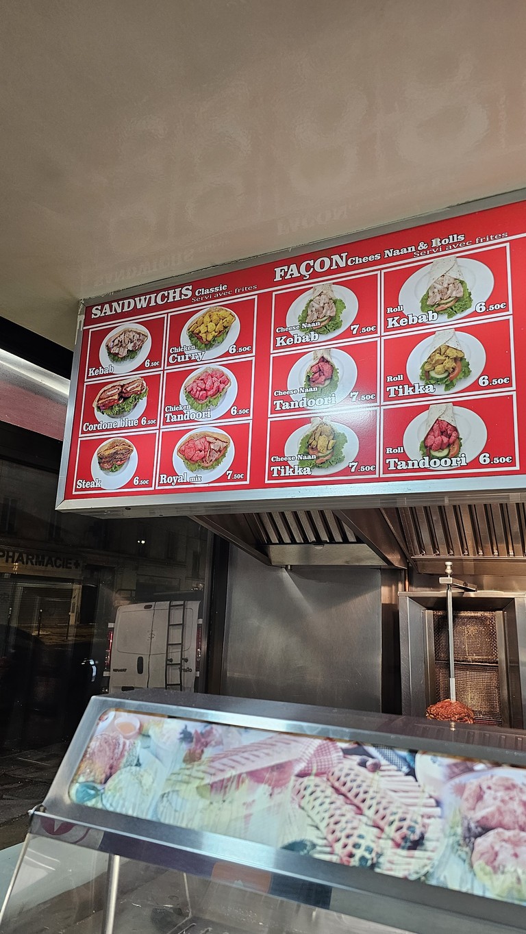 Royal Bengal menu 1