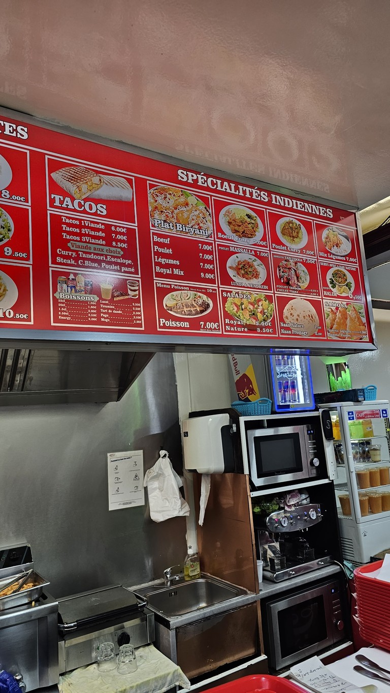 Royal Bengal menu 3