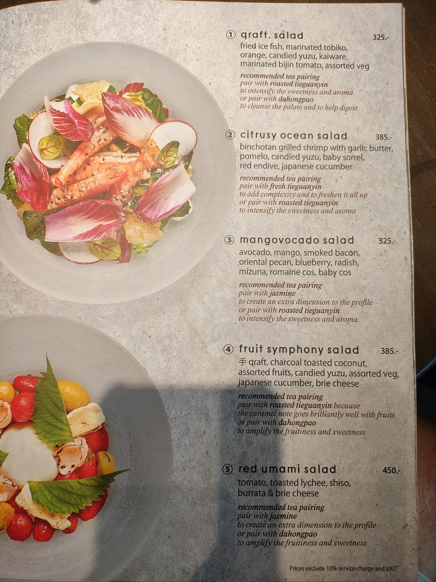 Kraft menu 1