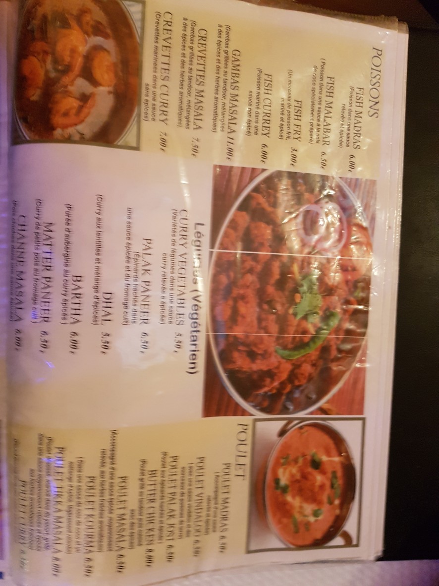 Madras café o'fish menu 6