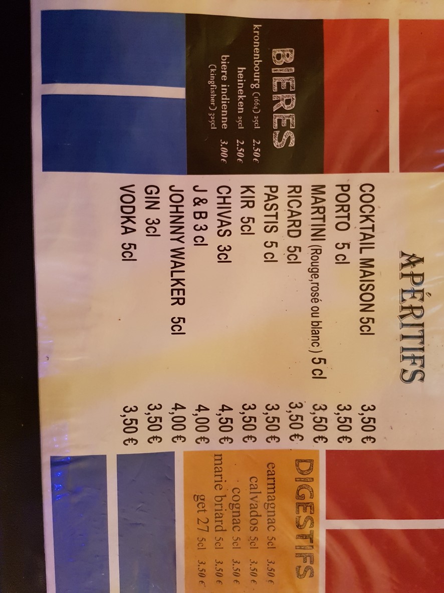 Madras café o'fish menu 8