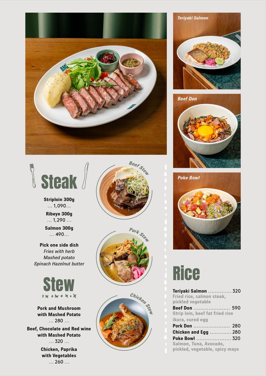 AMI Brunch & Bubbles menu 2