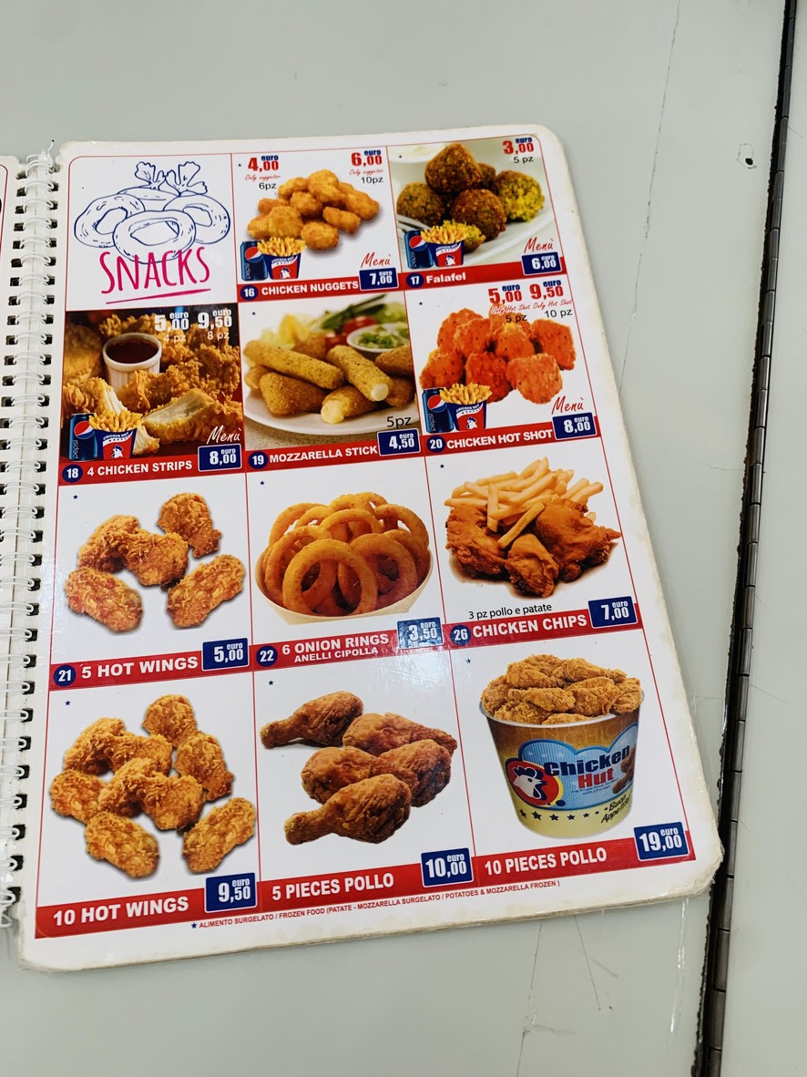 Chicken Hut menu 5