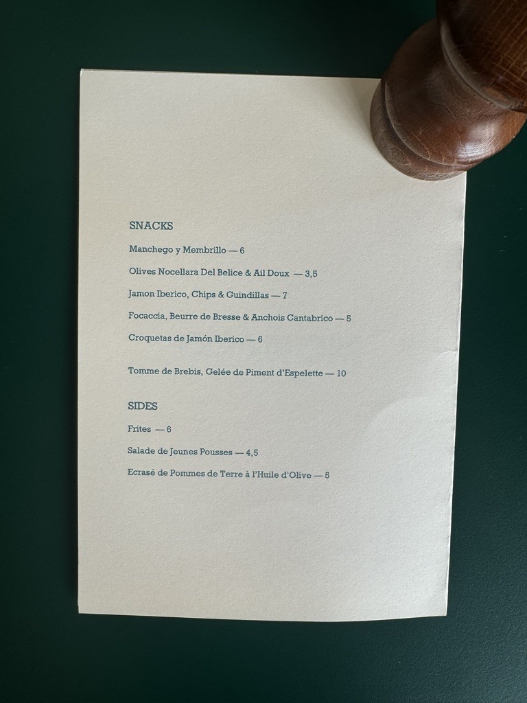 Monaco menu 1