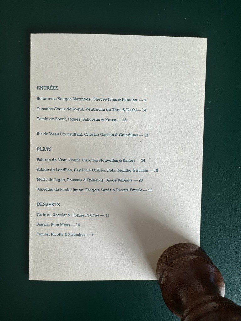 Monaco menu 2